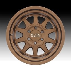 Black Rhino Stadium Bronze Custom Truck Wheels 3